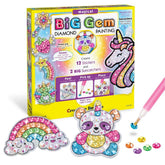 Creativity for Kids Big Gem Diamond Painting Kit - Magical: DIY Art Kit with Stickers & Templates for Ages 6+