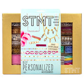 DIY Personalized Accessories Kit - STMT: Beads Bracelet & Craft Kit for Girls, 672 Pieces, Gift for 8 Year Olds