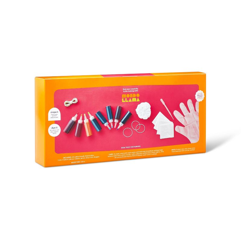 Give It A Swirl Tie Dye Kit - Mondo Llama™: DIY Art Kit, 59 Pieces, Includes Dyes & Gloves, Ages 12+