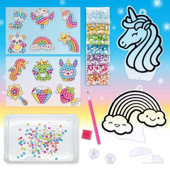 Creativity for Kids Big Gem Diamond Painting Kit - Magical: DIY Art Kit with Stickers & Templates for Ages 6+