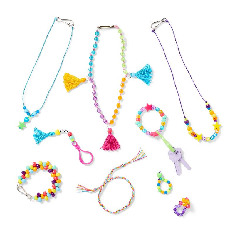 502pc String A Bling Jewelry Set - Mondo Llama™: DIY Bead Kit for Bracelet Making & Friendship Bracelets